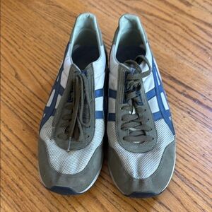 Onitsuka Tiger by Asics Blue and Gray Sneakers Modern Athletic Design